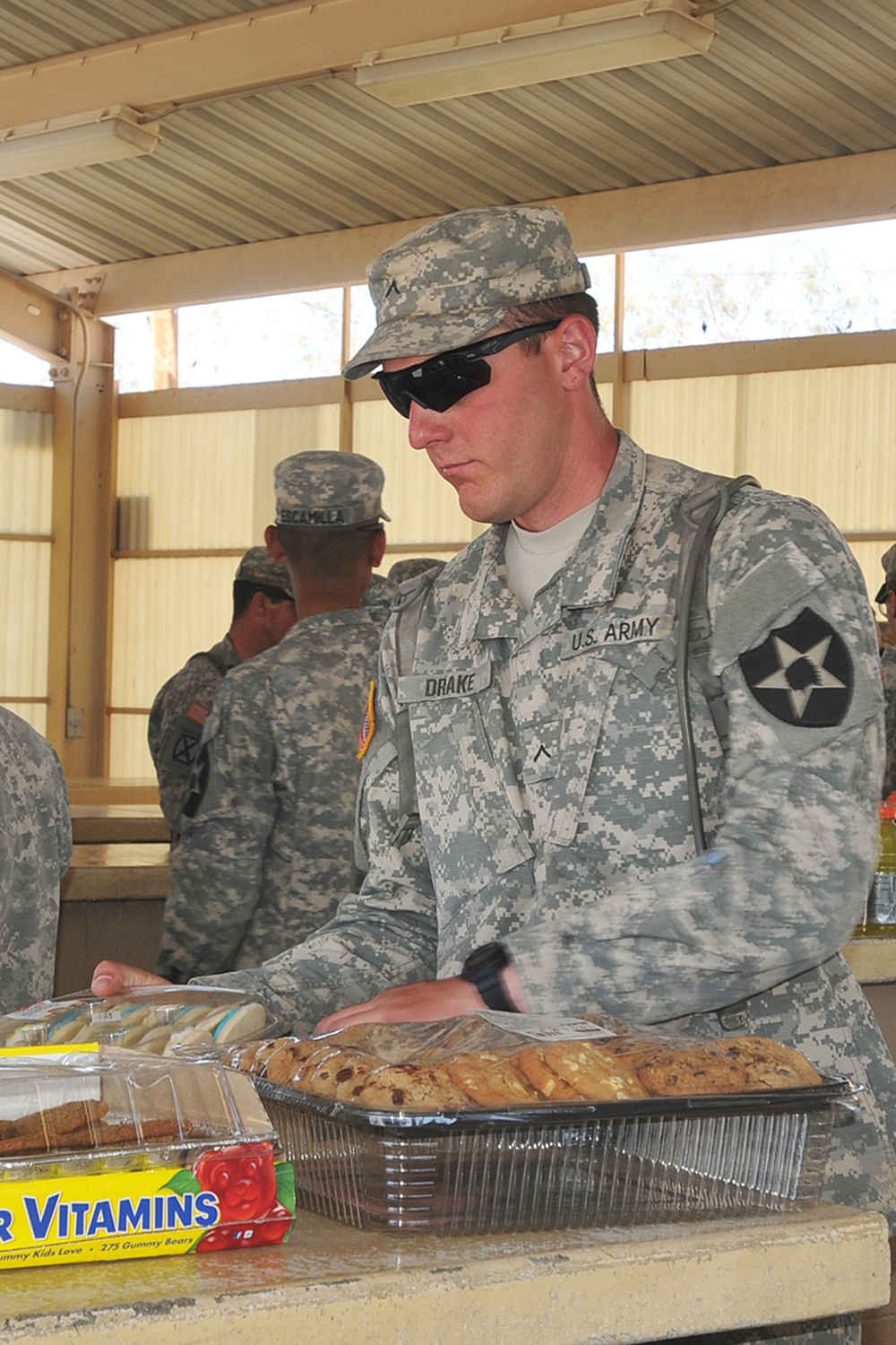 ‘Raiders’ get sweet treats during Operation NTC Cookie