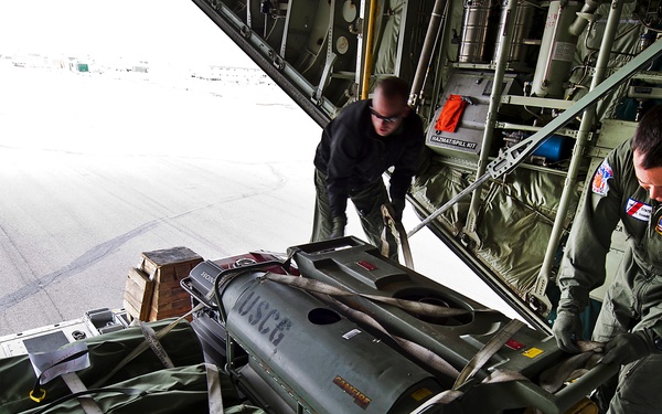 US Coast Guardsmen prepare for Arctic Shield deployment
