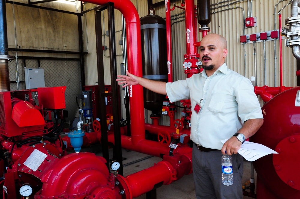 39th CES tests new fire suppression system