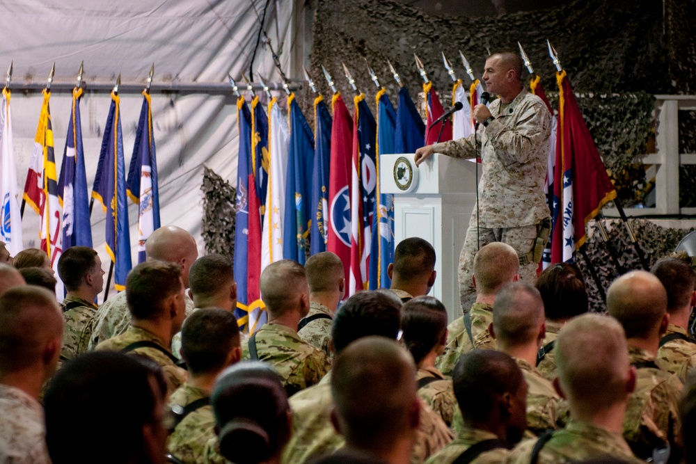 SEAC talks Total Force at Bagram Air Field