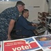USS Iwo Jima sailor registers to vote