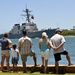 USS HIggins arrives for RIMPAC