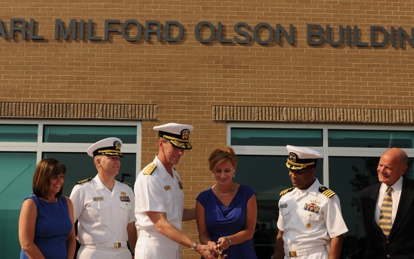 Openin of Lt. Carl Milford Olson Building