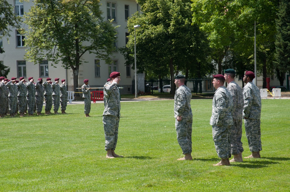 Change of command ceremony