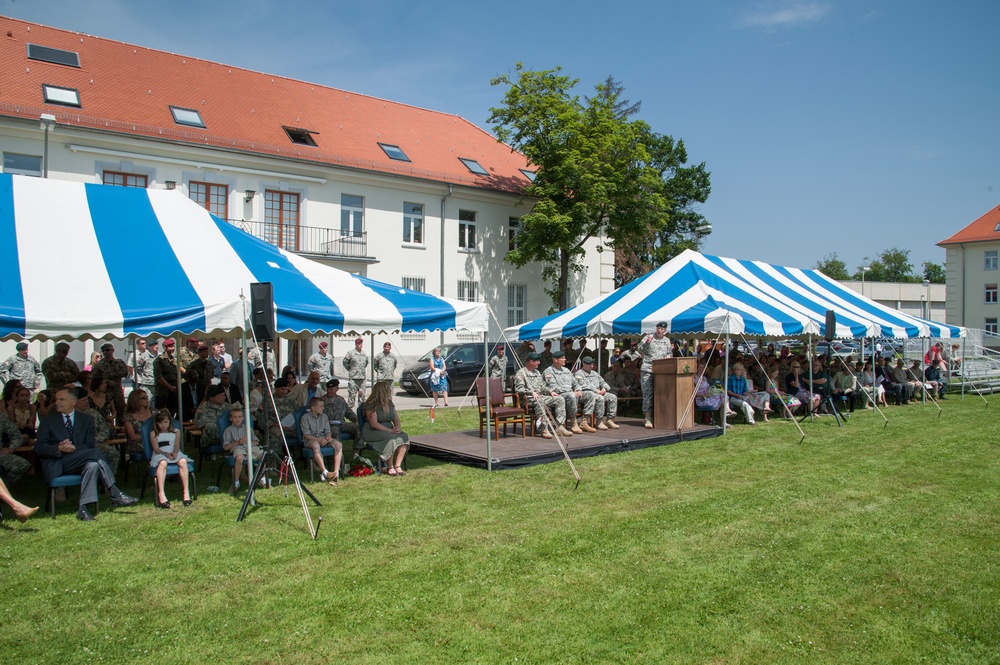 Change of command ceremony