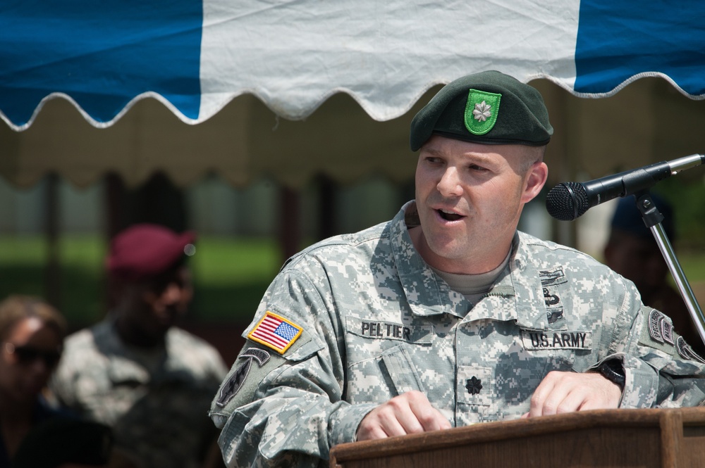 Change of command ceremony