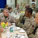 SEAC Battaglia visits with deployed troops