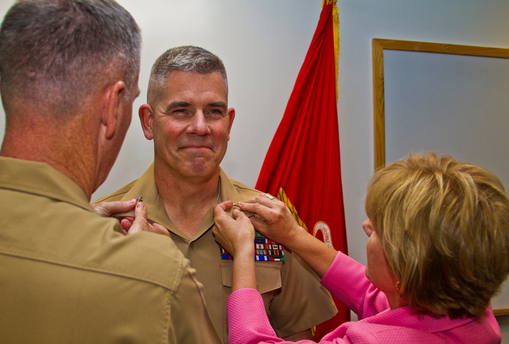 Leader of Recruiting Command receives promotion