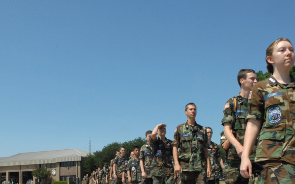 U.S. Civil Air Patrol visits Shaw