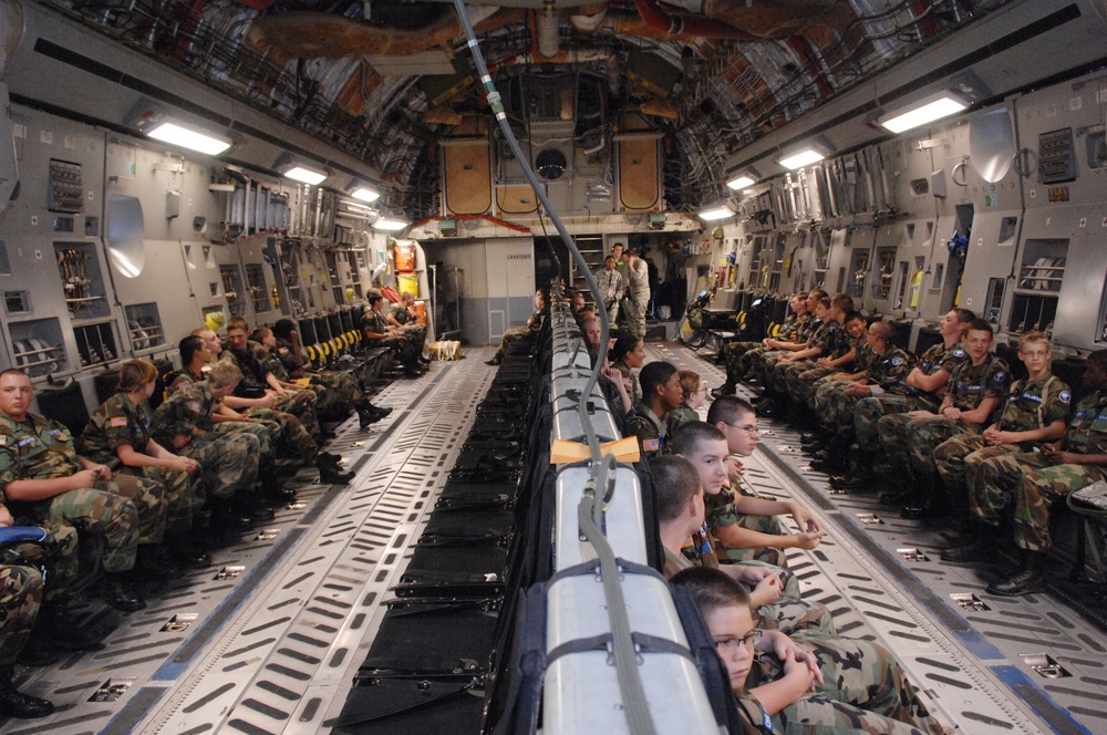 U.S. Civil Air Patrol visits Shaw