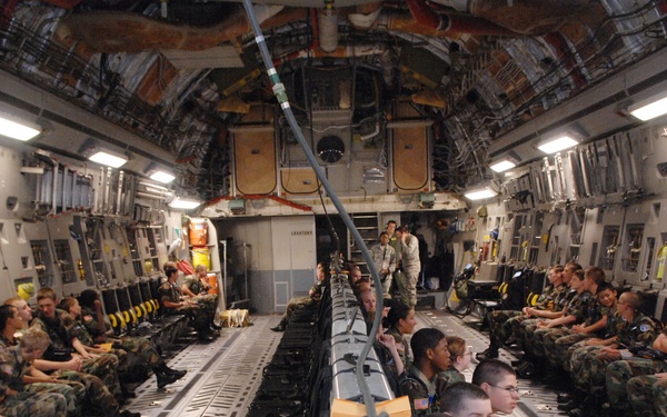 U.S. Civil Air Patrol visits Shaw