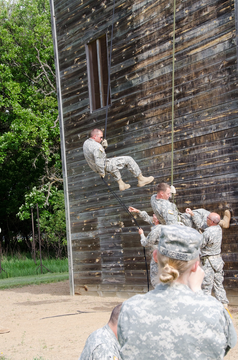 3662nd CRC Rappel Training