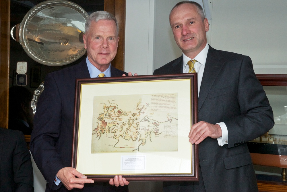 Commandant of the Marine Corps visits London