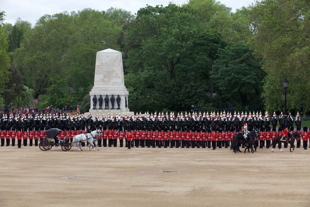 Commandant of the Marine Corps visits London