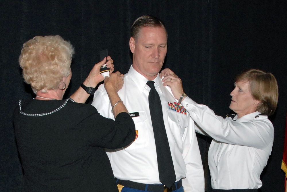 Ohio National Guard Deputy Chief of Staff for Exercises and Training and Upper Arlington, Ohio, resident Steve Stivers receives promotion to colonel