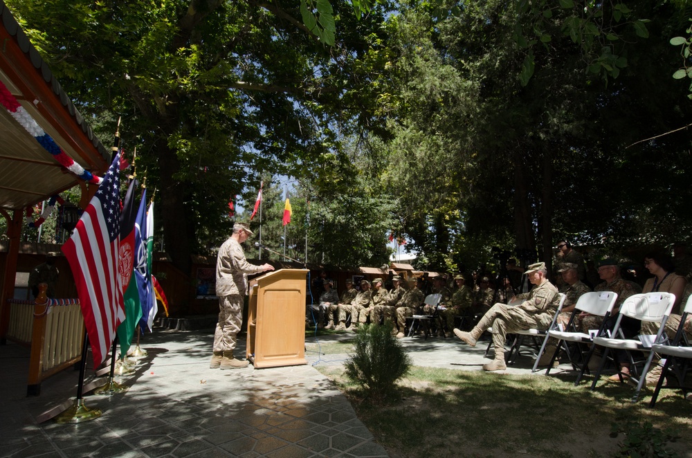 ISAF celebrates Independence Day