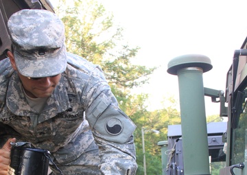 Va. Guard soldiers conduct recon patrols to assess storm impact