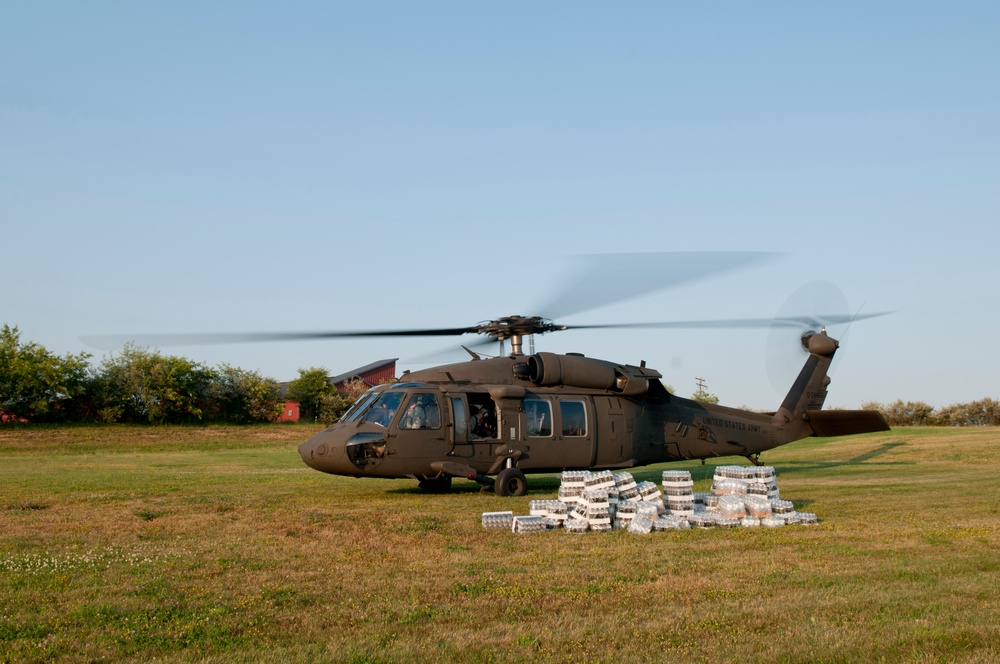 West Virginia Guardsmen provide relief for Greenbrier County