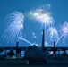 Yokota celebrates with fireworks