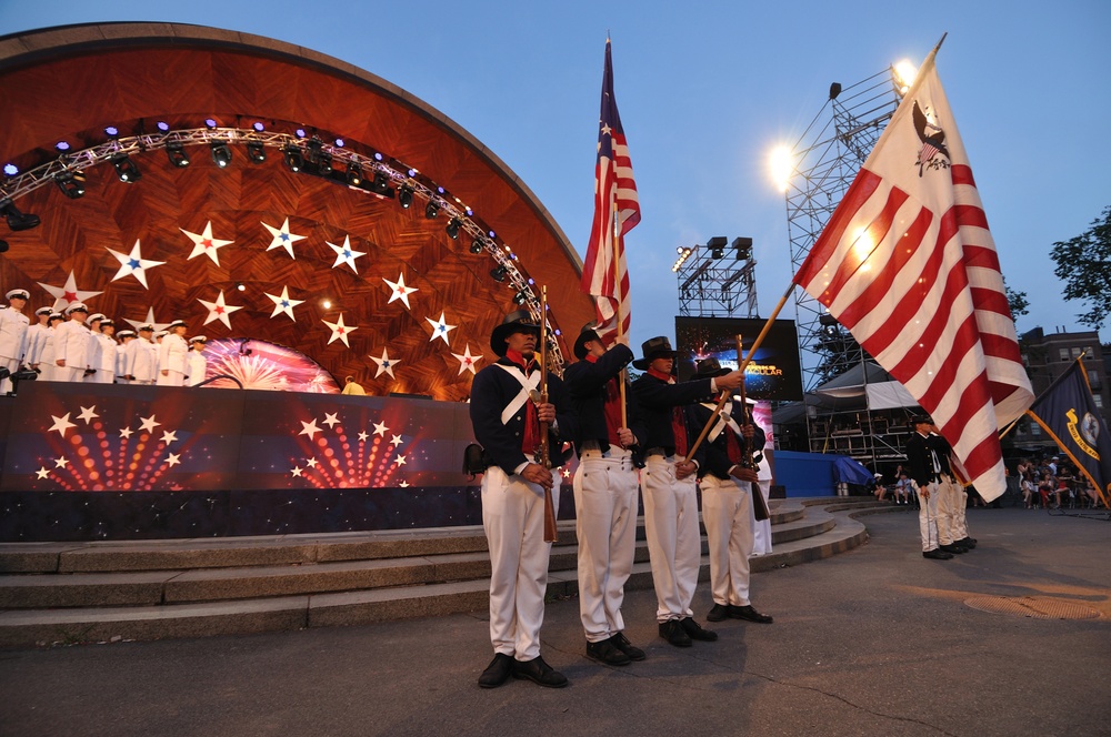 Coast Guard honors Independance Day