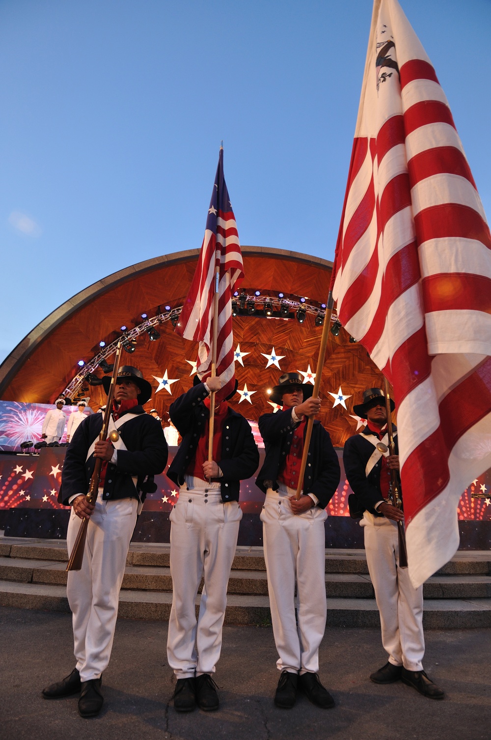 Coast Guard honors Independance Day