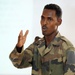 Training Djiboutian army soldiers