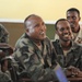Training Djiboutian army soldiers