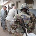 Training Djiboutian army soldiers
