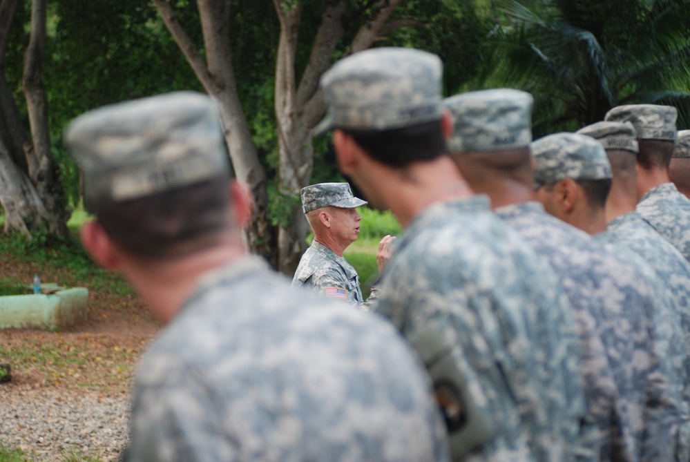 Leaders thank duration staff for making Honduras exercise a success