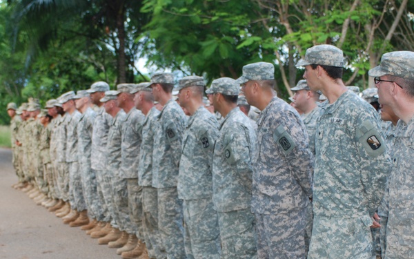 Leaders thank duration staff for making Honduras exercise a success