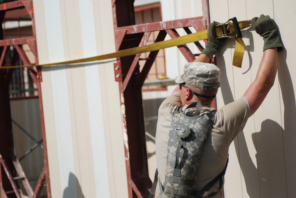 Missouri soldiers work to use all building materials in Honduras