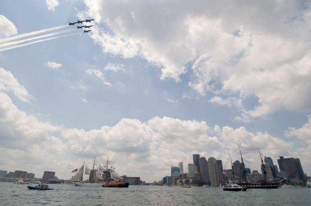 Coast Guard Cutter Eagle participates in annual turnaround cruise
