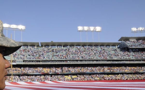 Dodger Stadium Military Appreciation day 4th of July