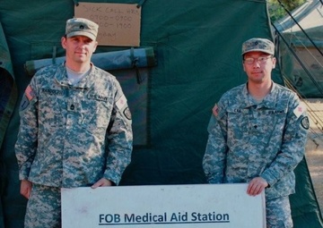 Medics man Army Hospital
