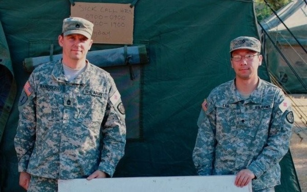 Medics man Army Hospital