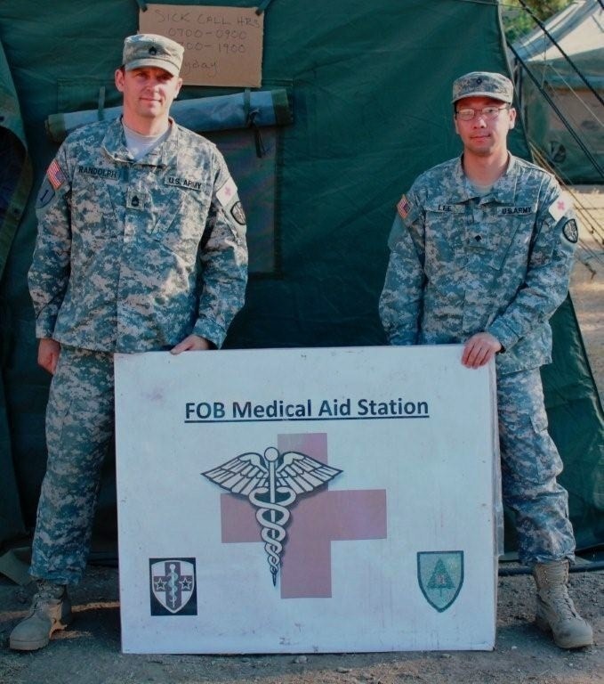 Medics man Army Hospital