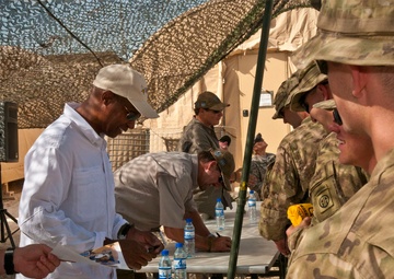 NFL coaches visit Afghanistan