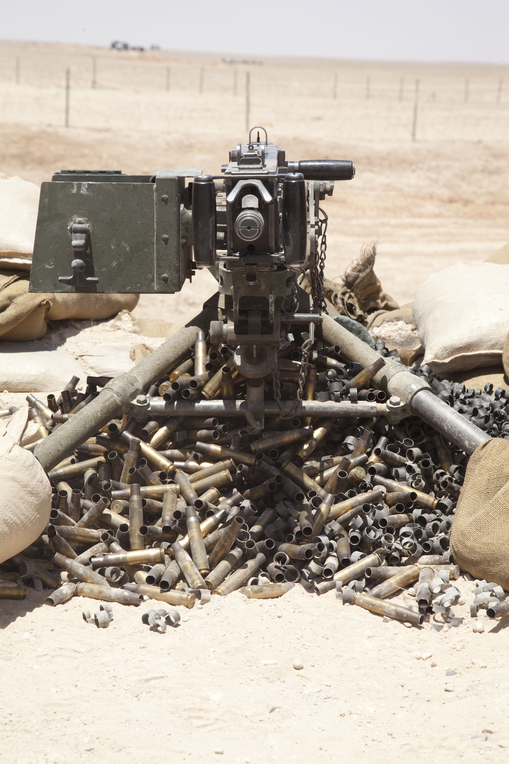 MK19 Automatic Grenade Launcher training range aboard Camp Leatherneck