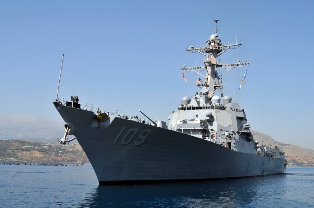 USS Jason Dunham visits Greece