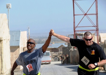 ‘Diligent’ Battalion soldiers run replica Kona Half Marathon in eastern Afghanistan
