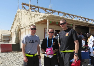 ‘Diligent’ Battalion soldiers run replica Kona Half Marathon in eastern Afghanistan