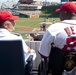 Adm. James A. Winnefeld, Jr. attends National's game on July 4th