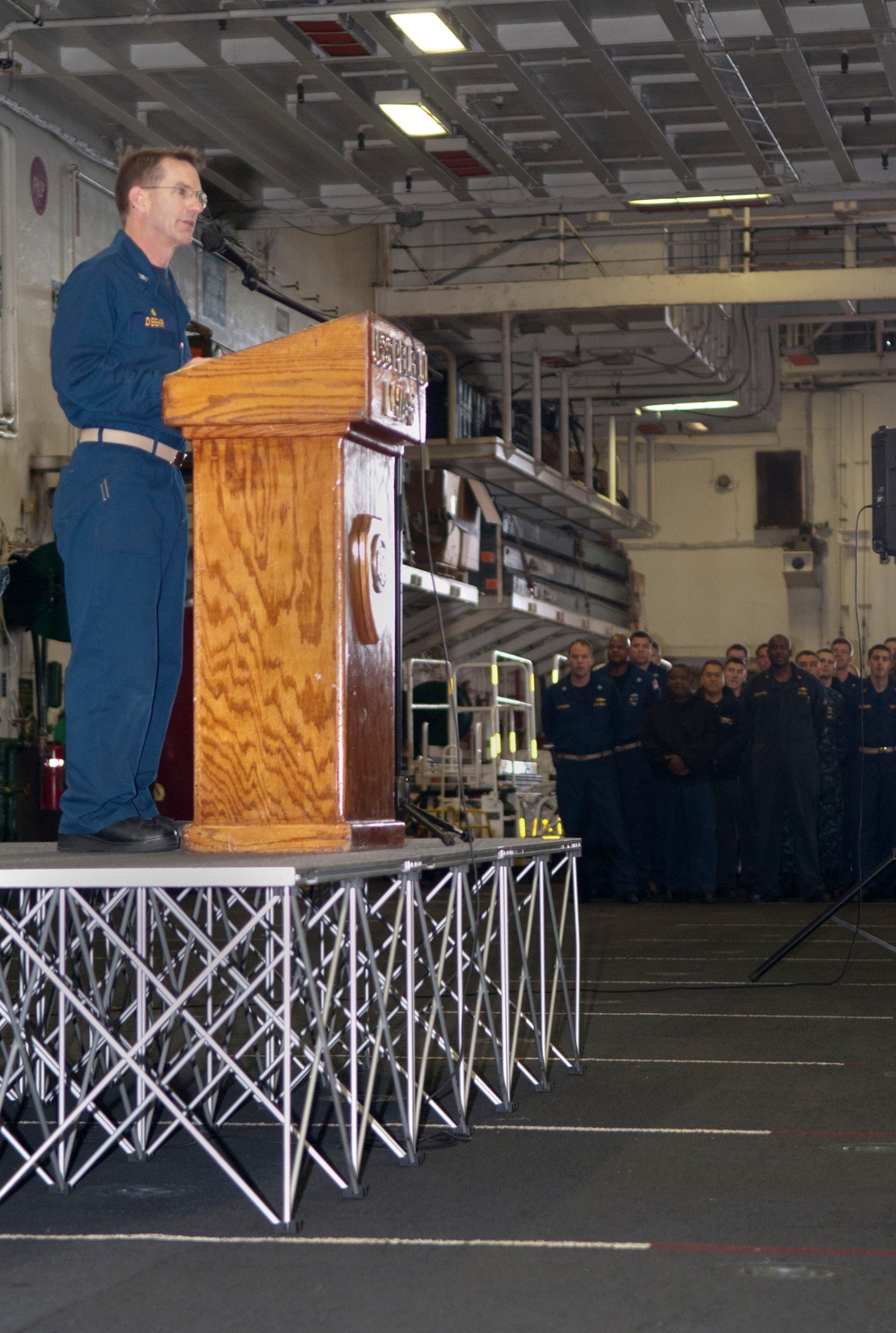 Peleliu holds Captain's Call