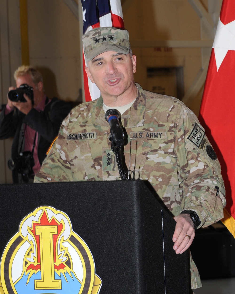 Redeployment ceremony