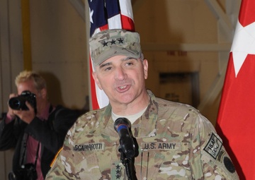 Redeployment ceremony