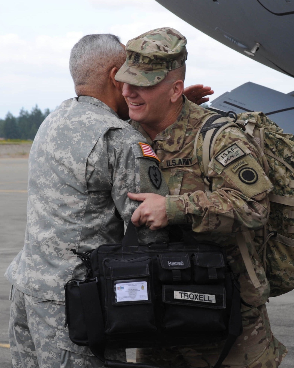 I Corps Command sergeant major returns from Afghanistan