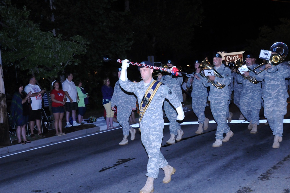 100th Army Band marches in 'first' Fourth of July parade