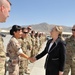 US Secretary of State Hillary Rodham Clinton in Afghanistan