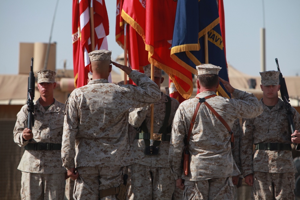 1st Marine Logistics Group (Forward) celebrates 65th Anniversary in Afghanistan