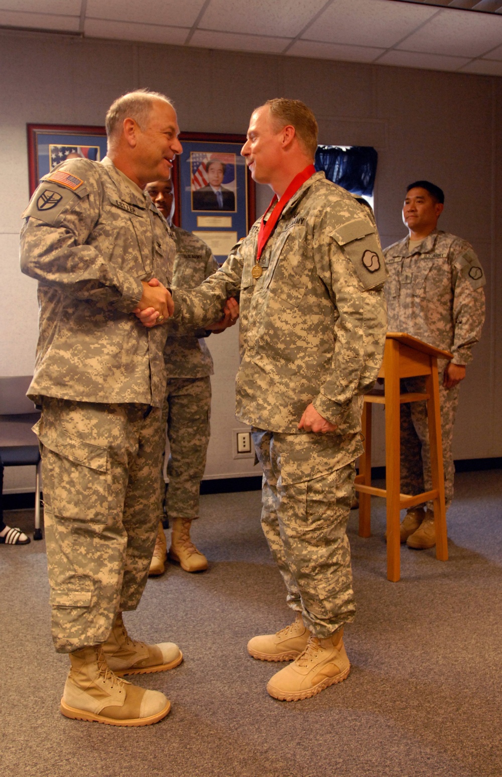 Ordnance Order of Samuel Sharpe award ceremony